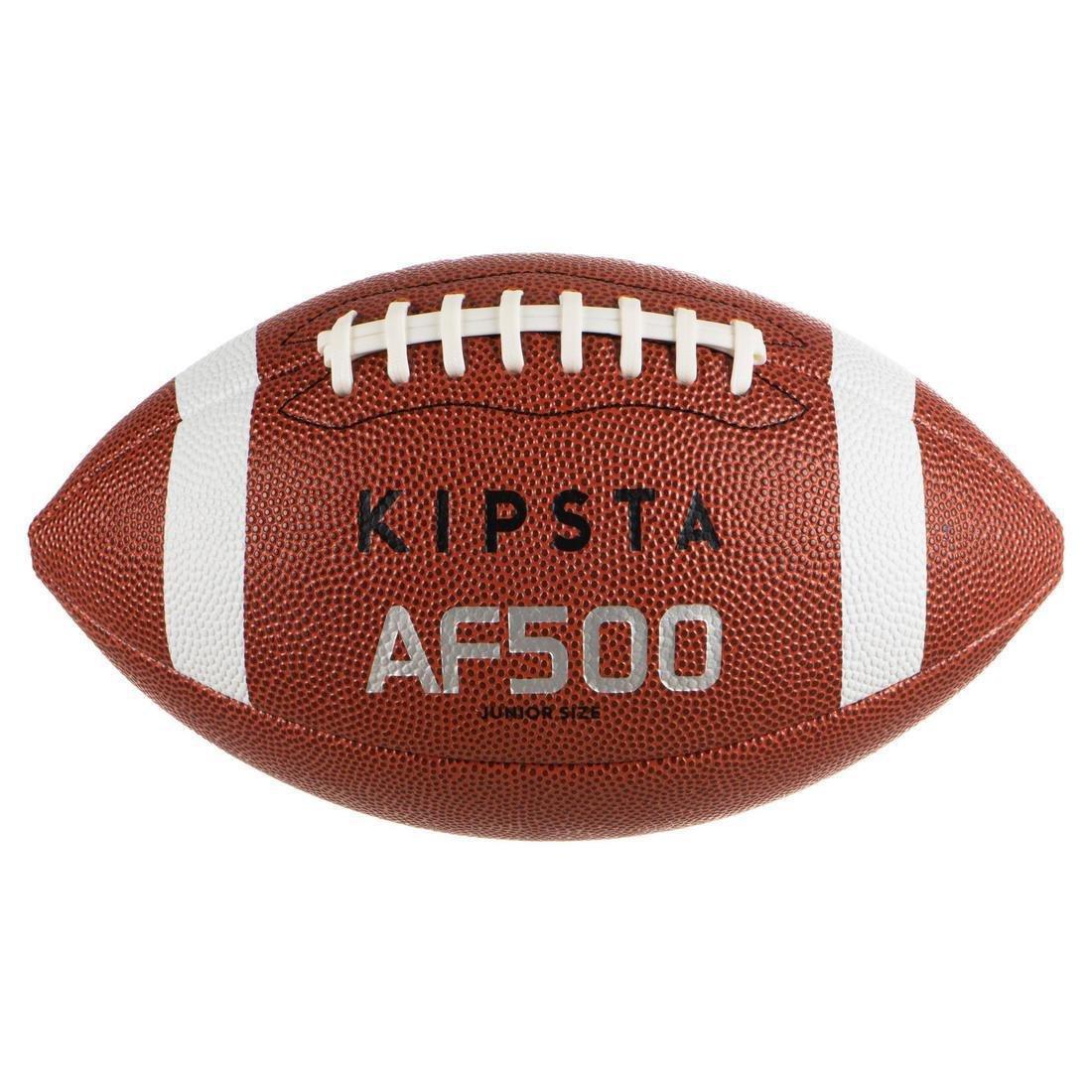 Kids Af500 Junior Size American Football, Brown, No Color, large image number 0
