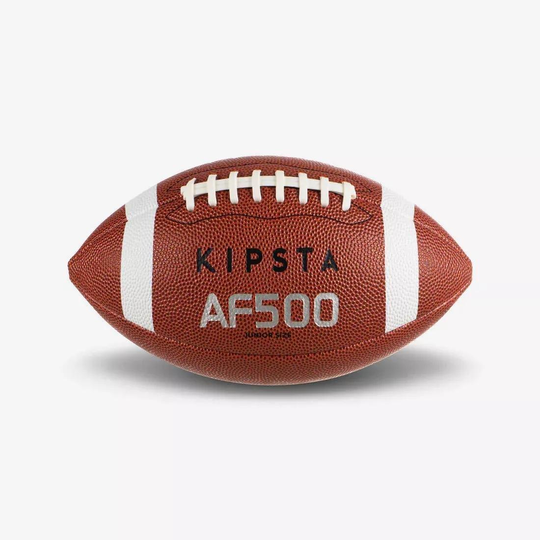 Kids Af500 Junior Size American Football, Brown, No Color, large image number 0