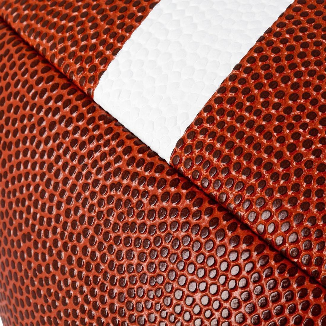 Kids Af500 Junior Size American Football, Brown, No Color, large image number 5