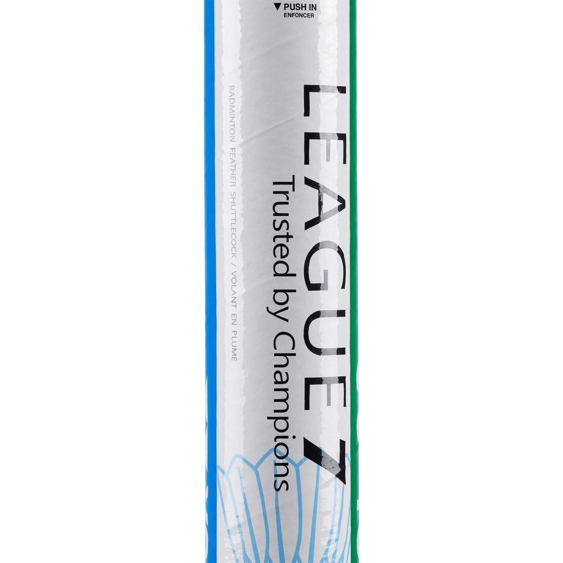 Badminton Feather Shuttlecock League 7, No Color, large image number 9