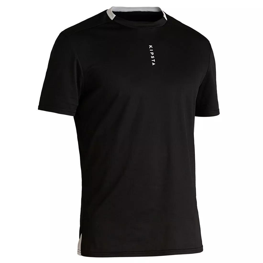 Mens Football Eco-Design Shirt F100, Black, , large image number 0
