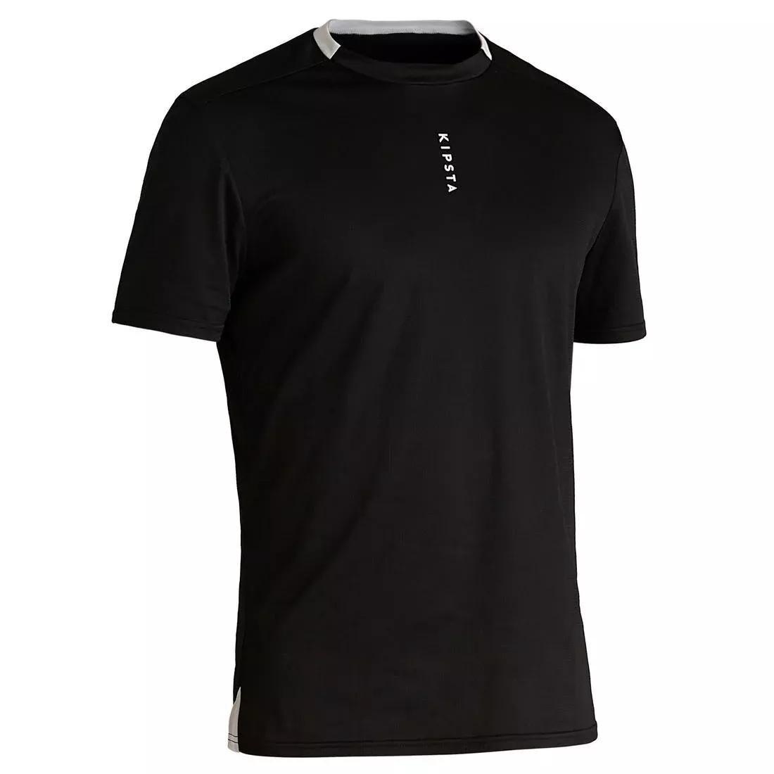 KIPSTA - Mens Football Eco-Design Shirt F100, Black