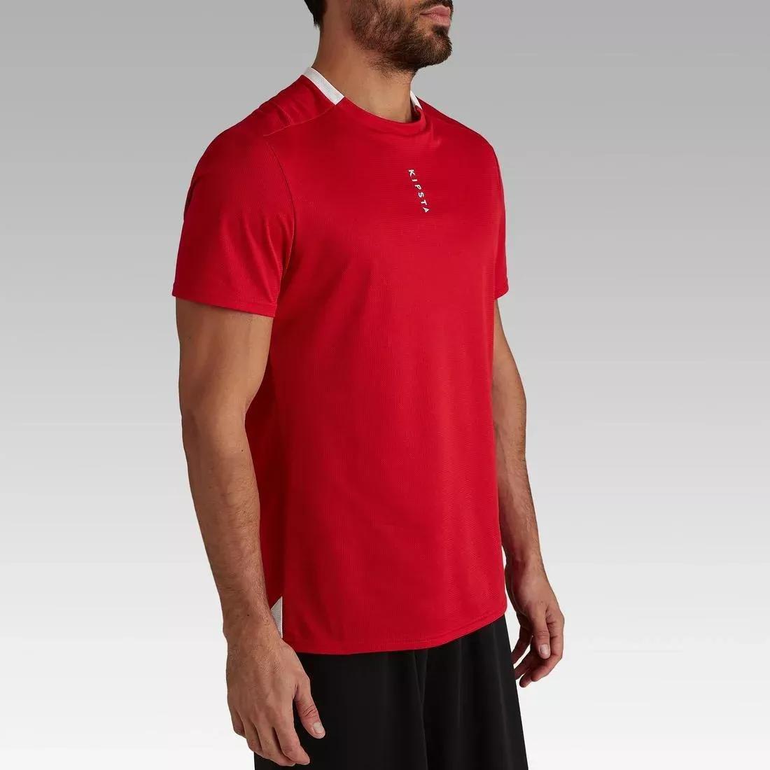Mens Football Eco-Design Shirt F100, Black, , large image number 5