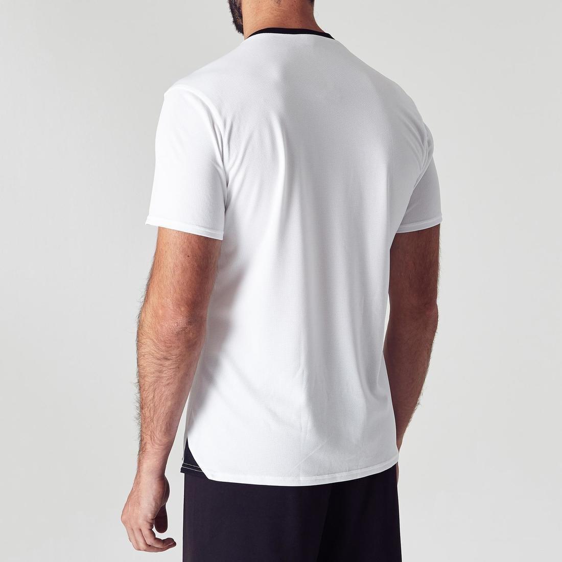 Mens Football Eco-Design Shirt F100, Black, , large image number 12