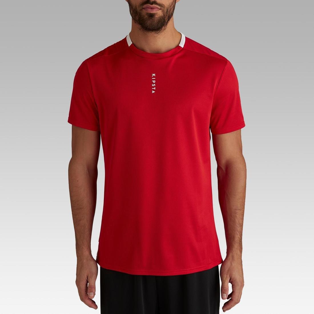 Men Football Eco-Design Shirt F100, Red, , large image number 8