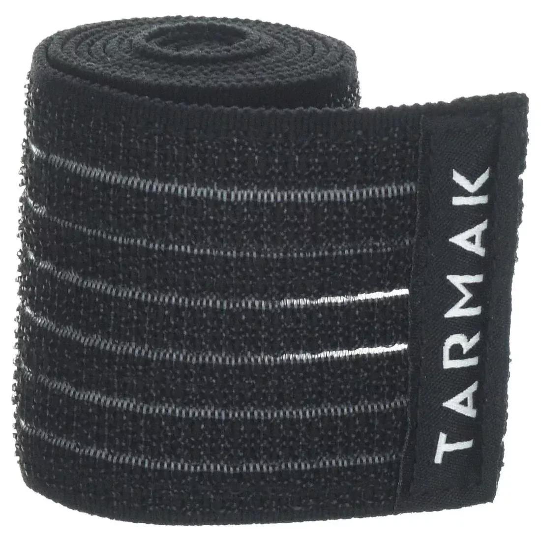 TARMAK - 6 Cm X 0.9 M Reusable Support Strap, Black