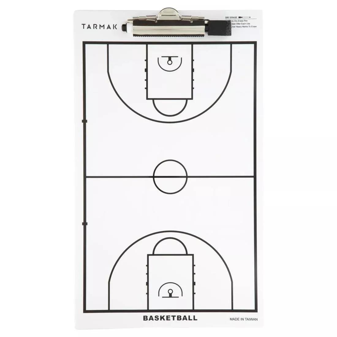 TarmakBasketball Coach Whiteboard With Erasable Marker, , medium