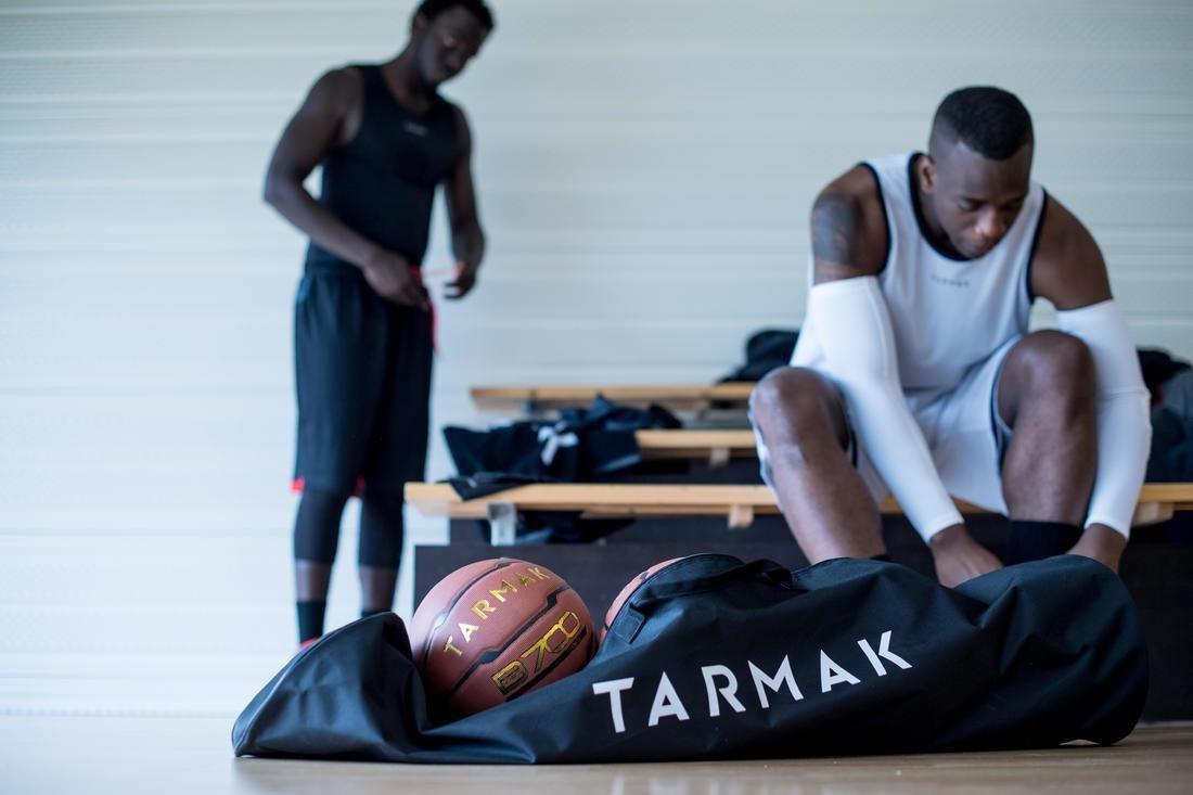 Durable Basketball Bag For Carrying Up To Five Balls, Black, No Color, large image number 2
