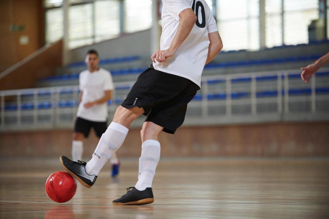 Adult Futsal Trainers100 , Black, , large image number 8