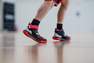 TARMAK - Kids MidBasketball Socks For Intermediate Players Twin-Pack - White, Snow White