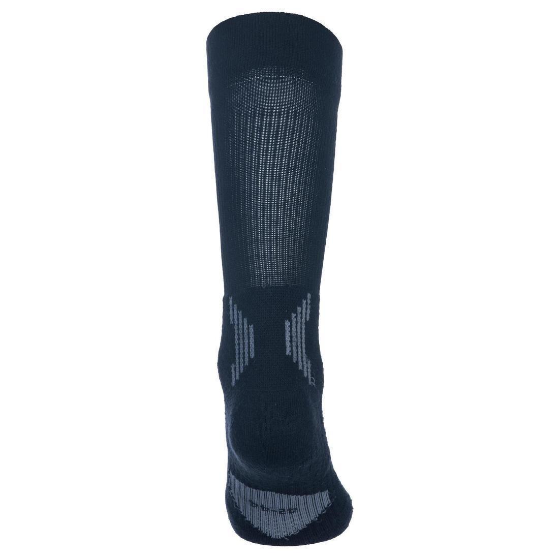 TARMAK - Basketball Mid Socks 2-Pack So500, Black