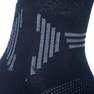 TARMAK - Basketball Mid Socks 2-Pack So500, Black