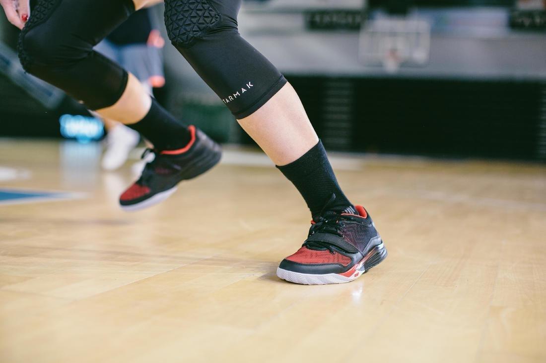 Basketball Mid Socks 2-Pack So500, Black, No Color, large image number 12