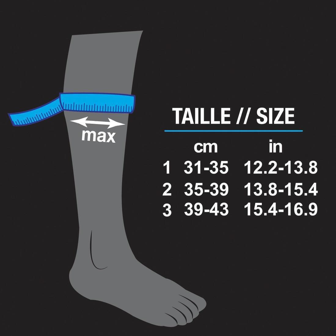 Unisex Compression Calf Support Prevent 500, Black, , large image number 3