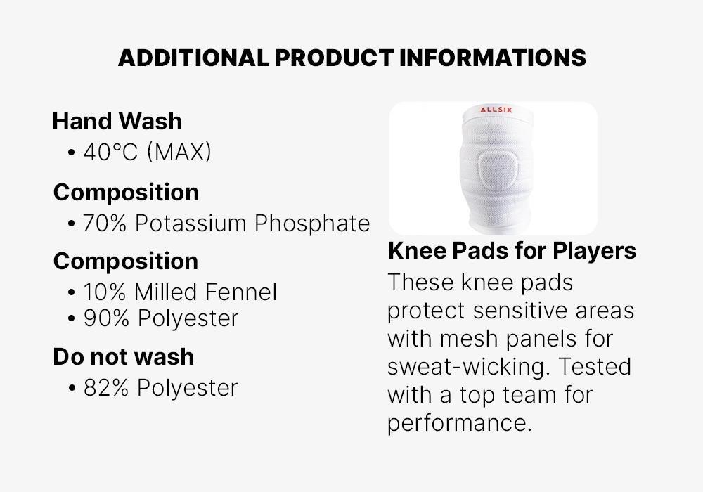 Volleyball Knee Pads Vkp900, White, , large image number 13
