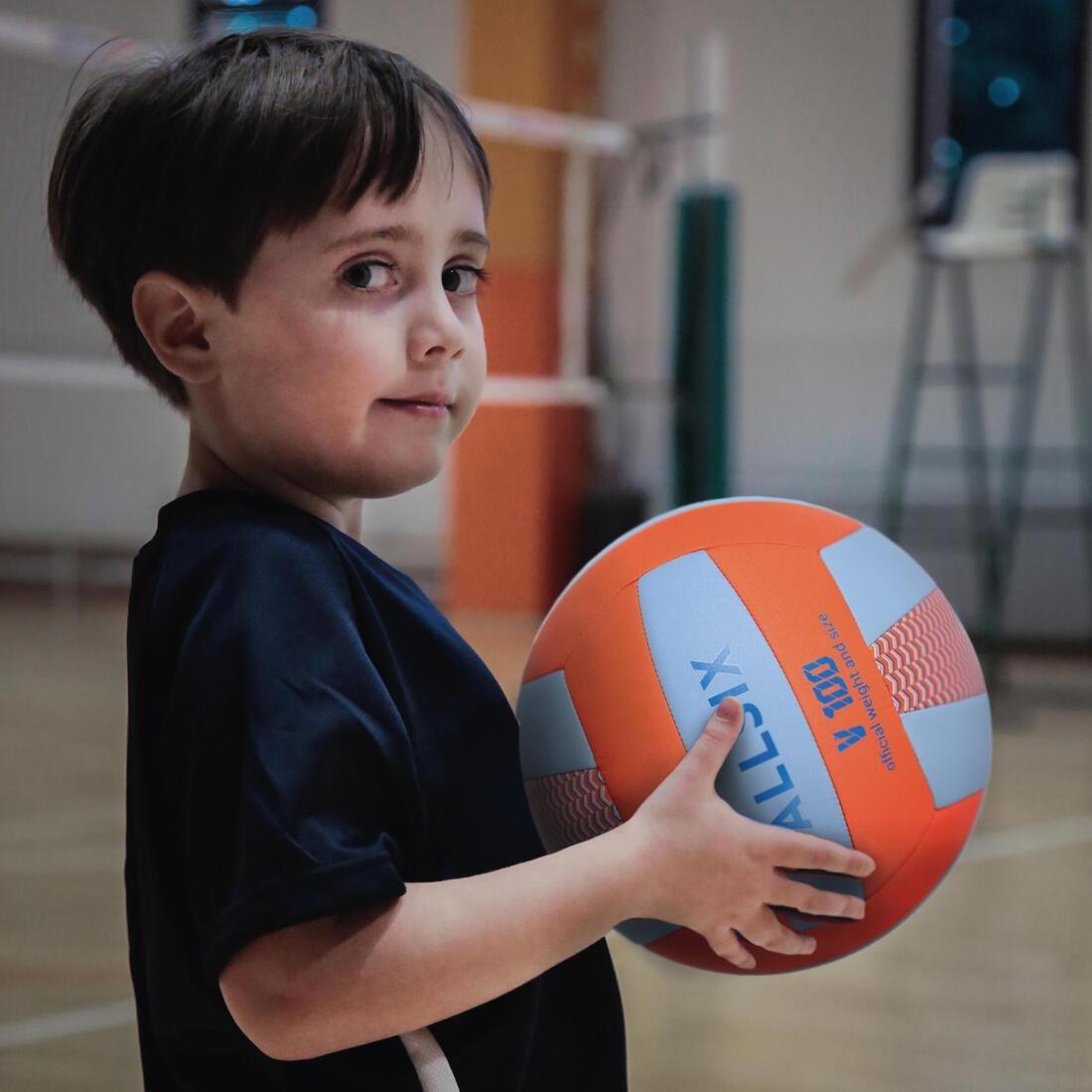 5 V100 Volleyball, Orange, No Color, large image number 3