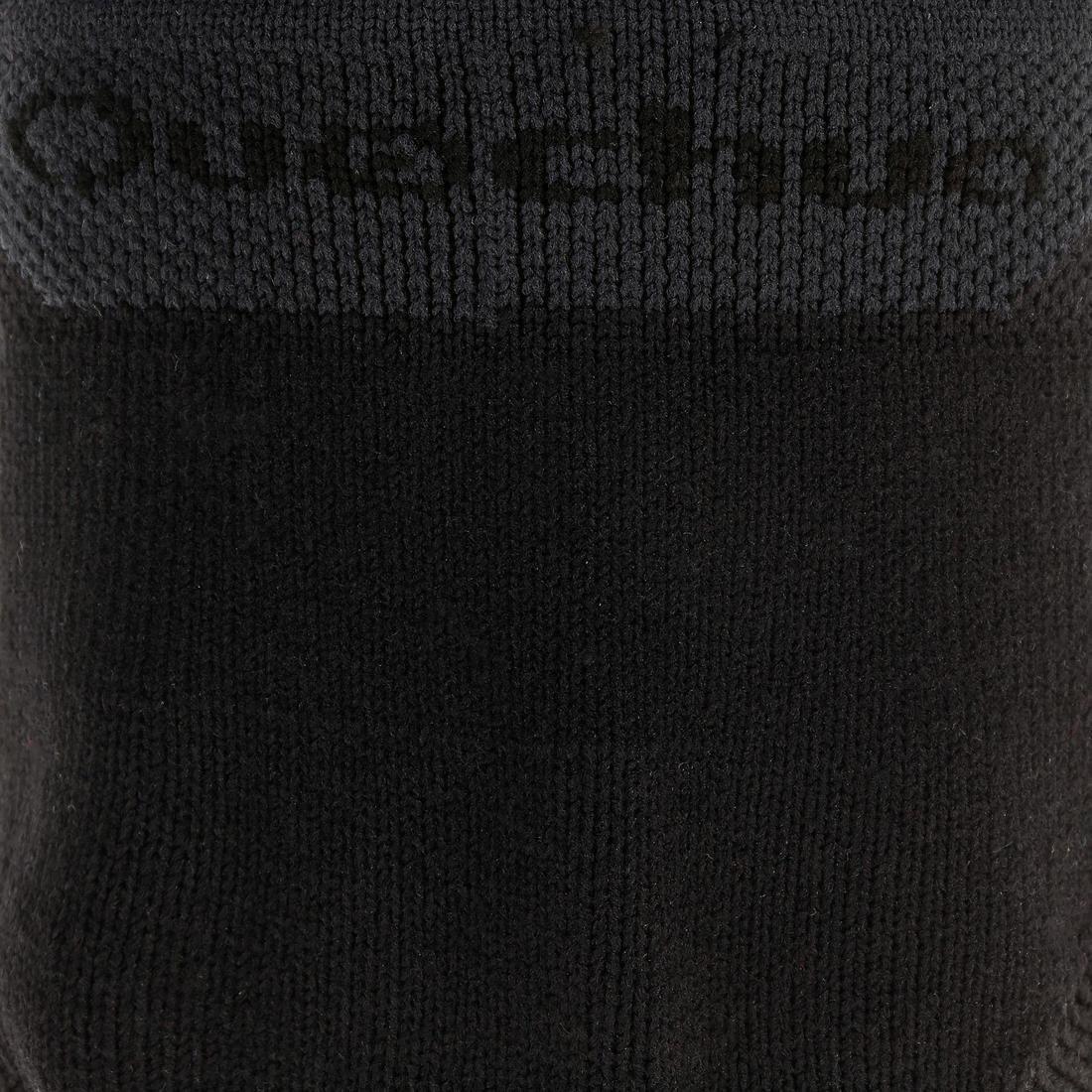 Nature Walking Socks, NH500 Low, X 2 pairs, Black, , large image number 5