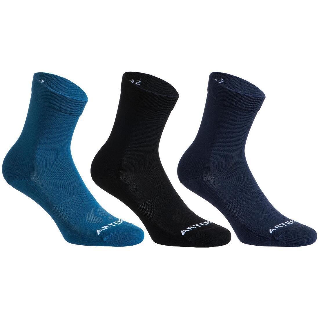 High Sports Socks Rs 160 Tri-Pack, White, No Color, large image number 5