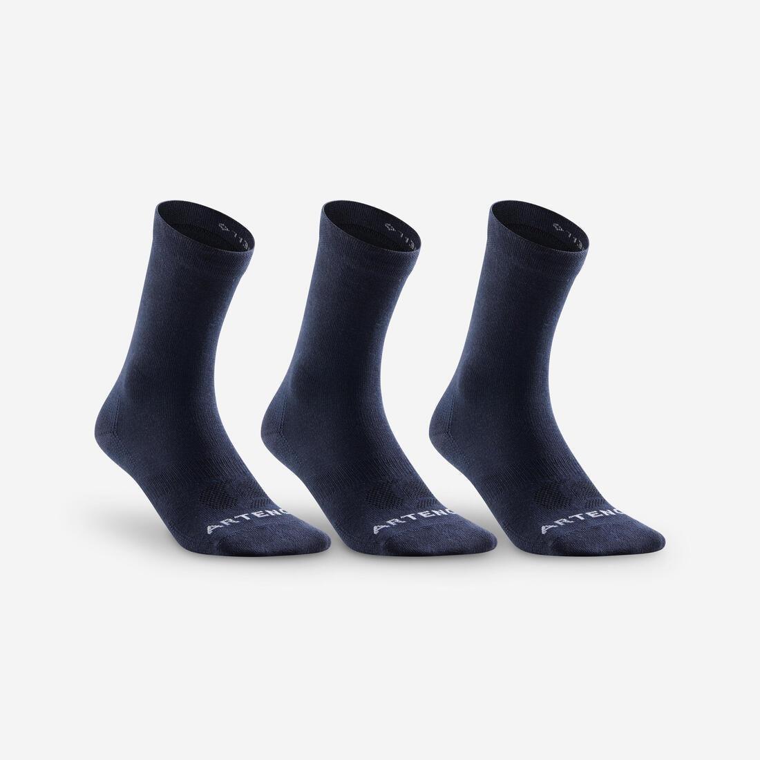 High Sports Socks Rs 160 Tri-Pack, White, No Color, large image number 8
