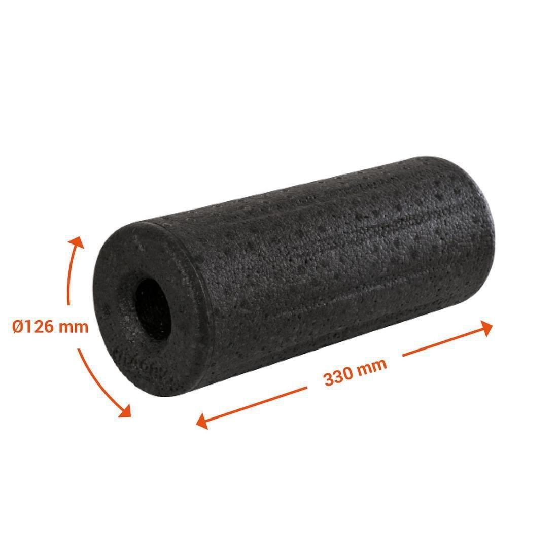 DECATHLON - 100 Soft Massage Roller Foam Roller, Black