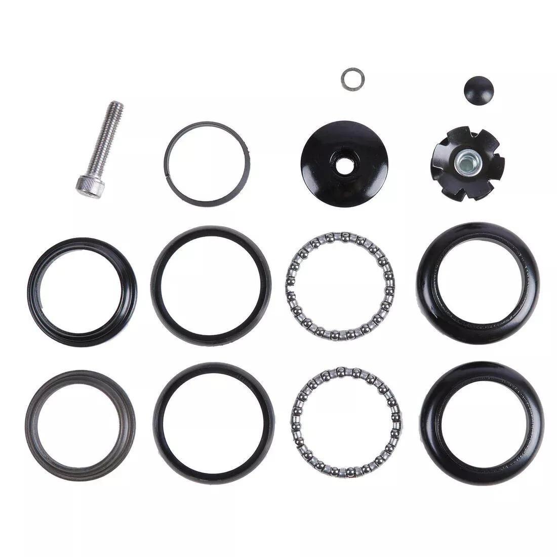1-1/8 Ec34/28.6 Ec34/30 External Cup Headset, Black, No Color, large image number 0