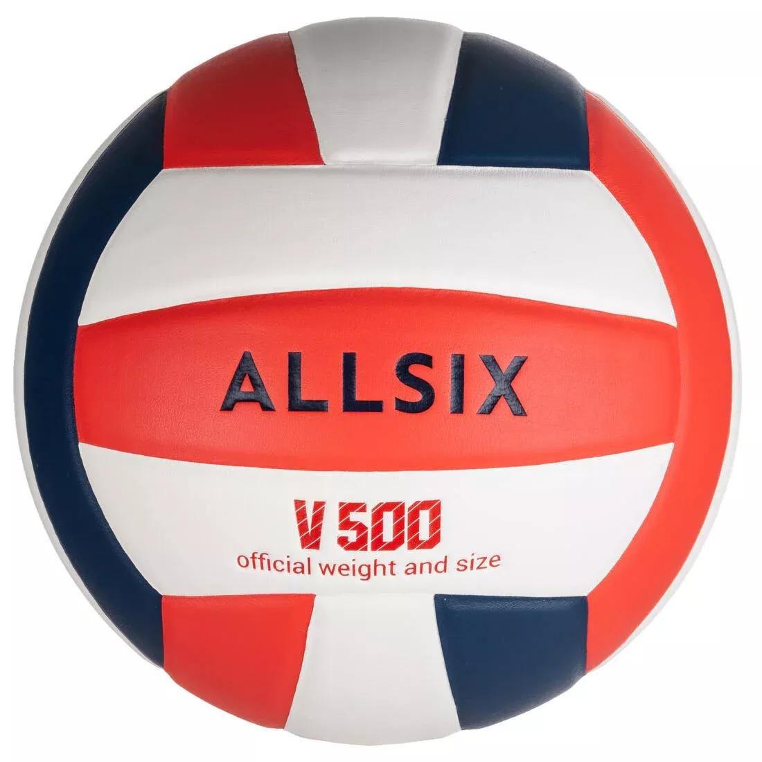 V500 Volleyball, White/Blue/Red, No Color, large image number 5