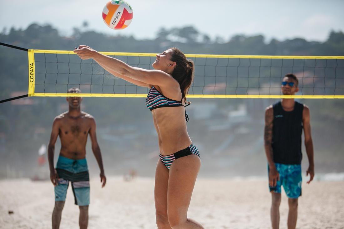 Beach Volleyball Net - Bv100, Yellow, No Color, large image number 8