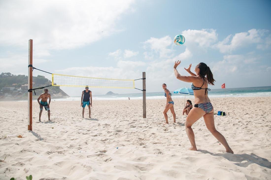 COPAYA - Bv100 Beach Volleyball Net, Yellow