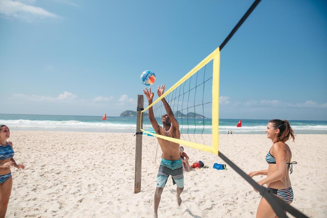 Beach Volleyball Net - Bv100, Yellow, No Color, large image number 10