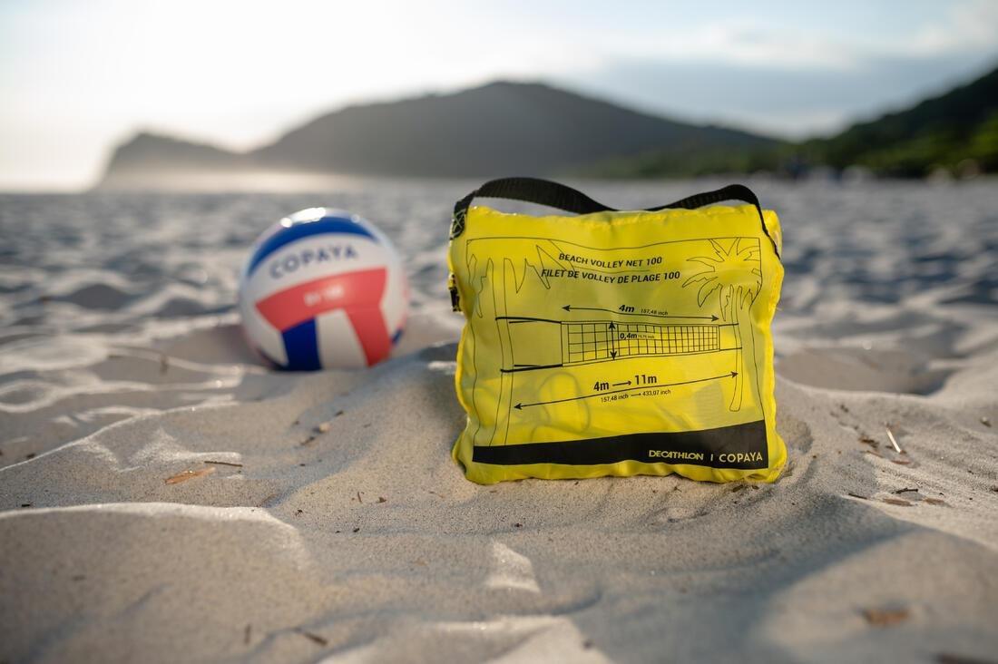 Beach Volleyball Net - Bv100, Yellow, No Color, large image number 12