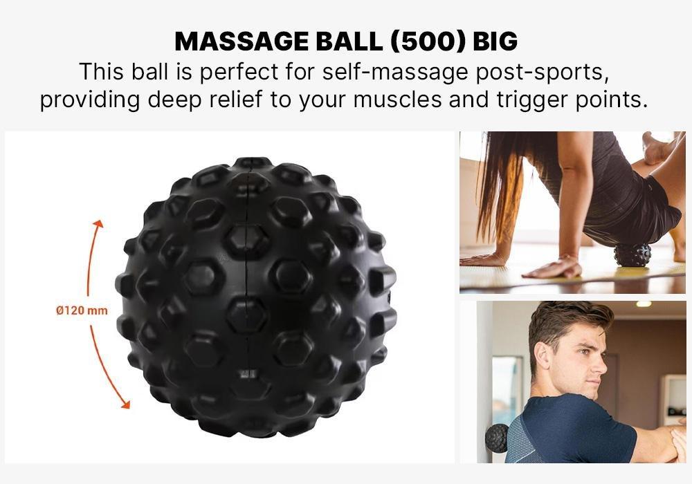 Massage Ball 500 Big, Black, No Color, large image number 8
