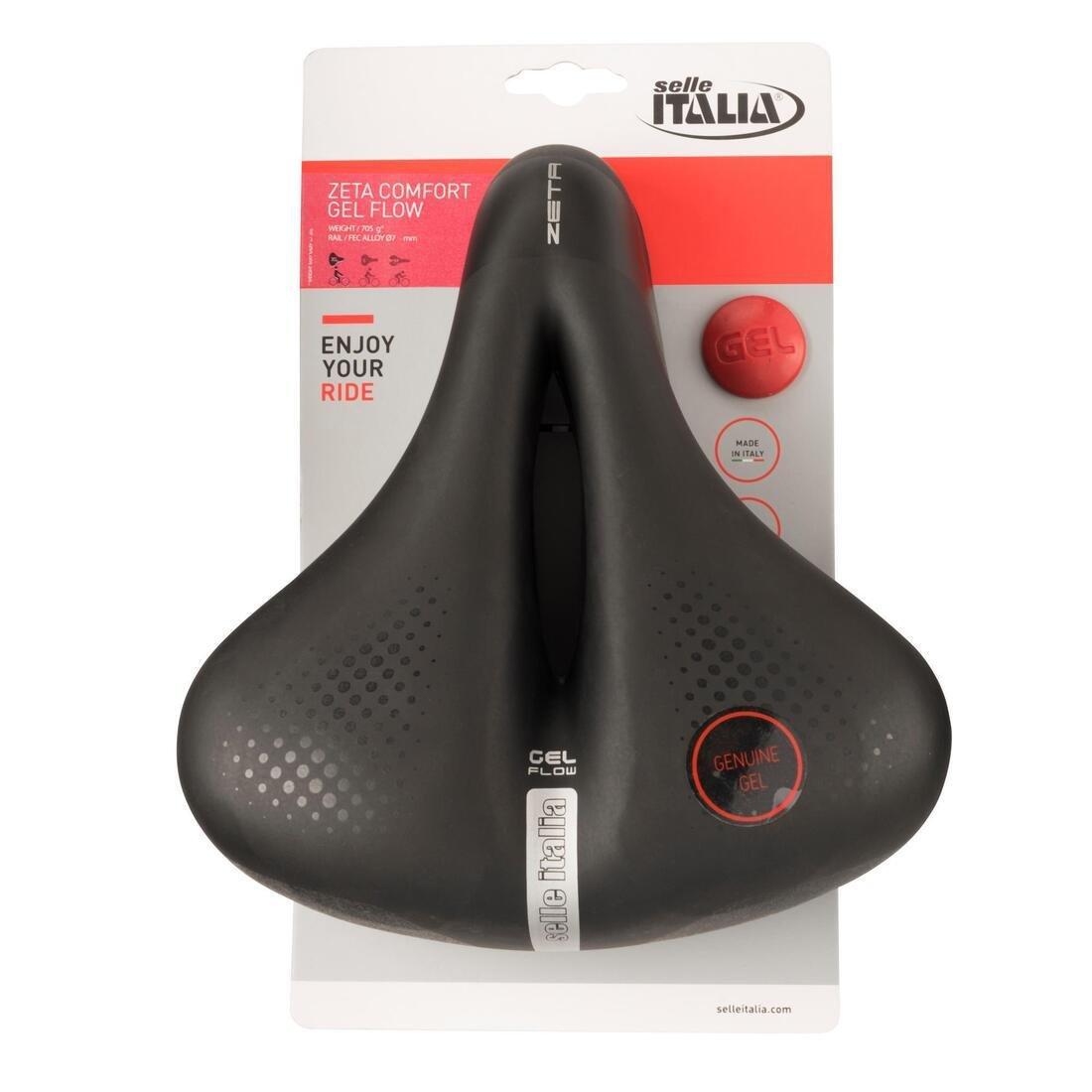 Zeta Comfort Gel Flow Saddle, No Color, large image number 9