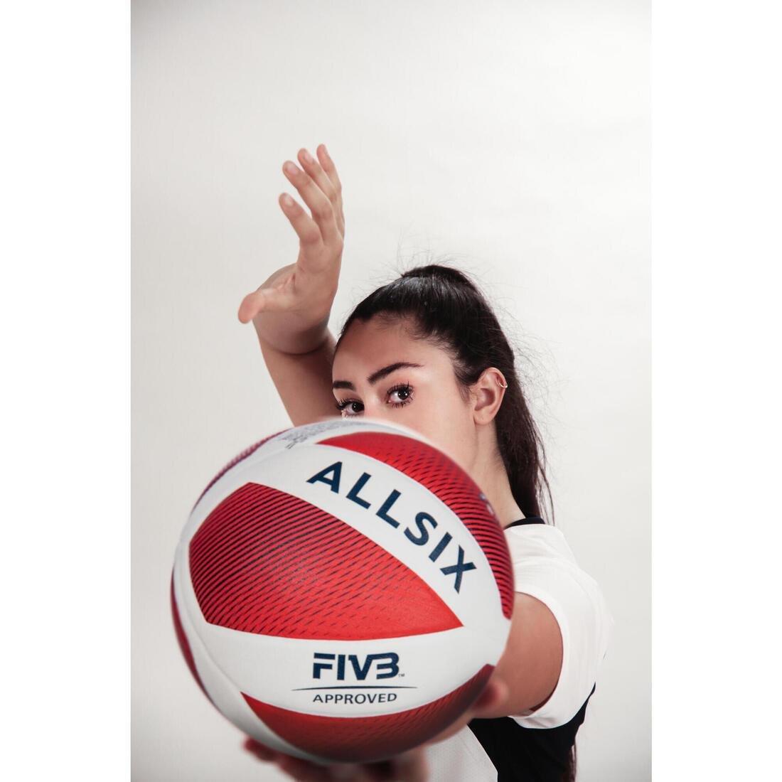 ALLSIX - Volleyball V900, Red