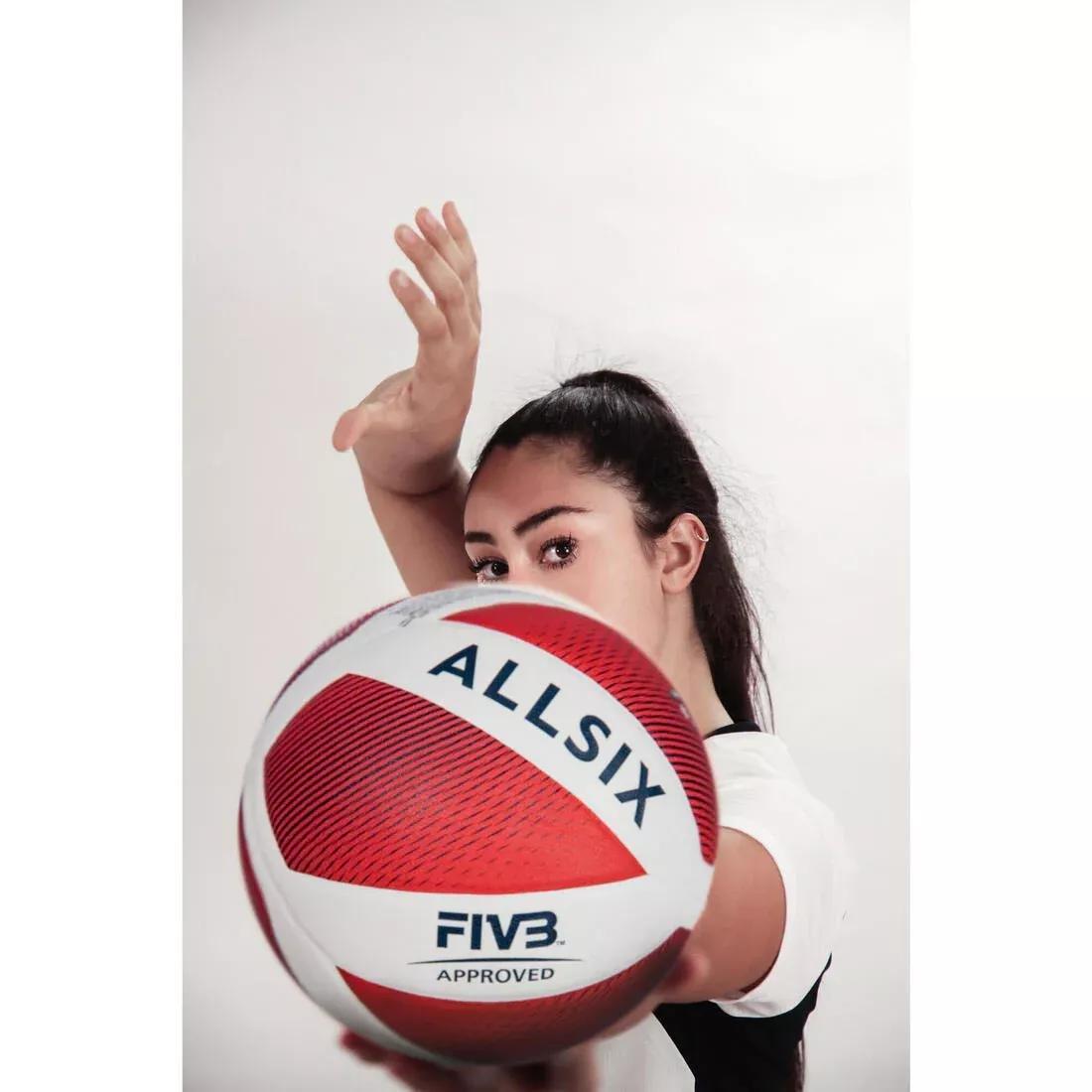 Volleyball V900, Red, No Color, medium