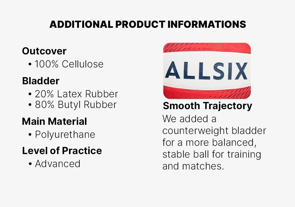 Volleyball V900, Red, No Color, medium