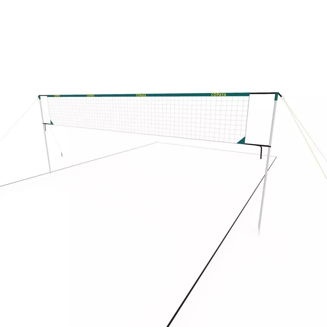 Recreational Beach Volleyball Set (Net And Posts) Bv 500, Blue, No Color, large image number 0