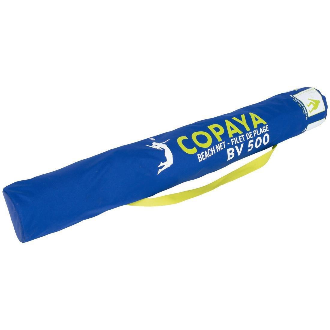 Recreational Beach Volleyball Set (Net And Posts) Bv 500, Blue, No Color, large image number 2