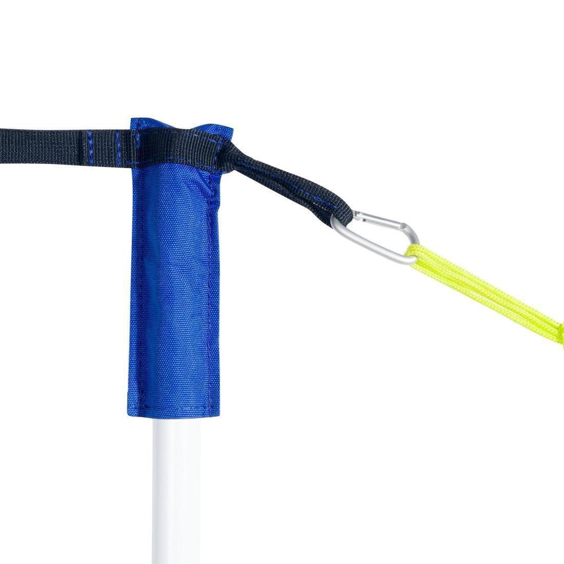 Recreational Beach Volleyball Set (Net And Posts) Bv 500, Blue, No Color, large image number 4