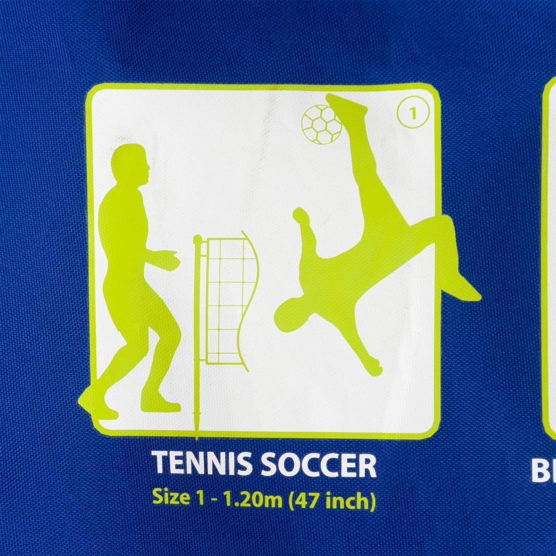 Recreational Beach Volleyball Set (Net And Posts) Bv 500, Blue, No Color, large image number 8