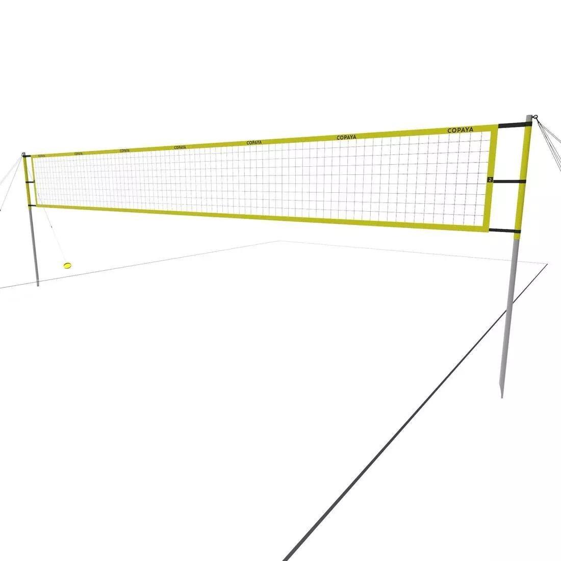 Official Beach Volleyball Set - Bv900, Yellow, , medium