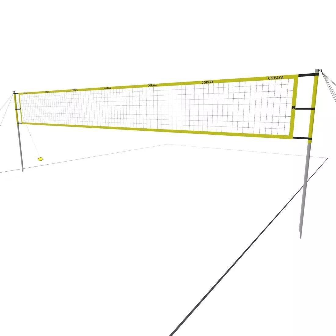 KIPSTA - Official Beach Volleyball Set - Bv900, Yellow