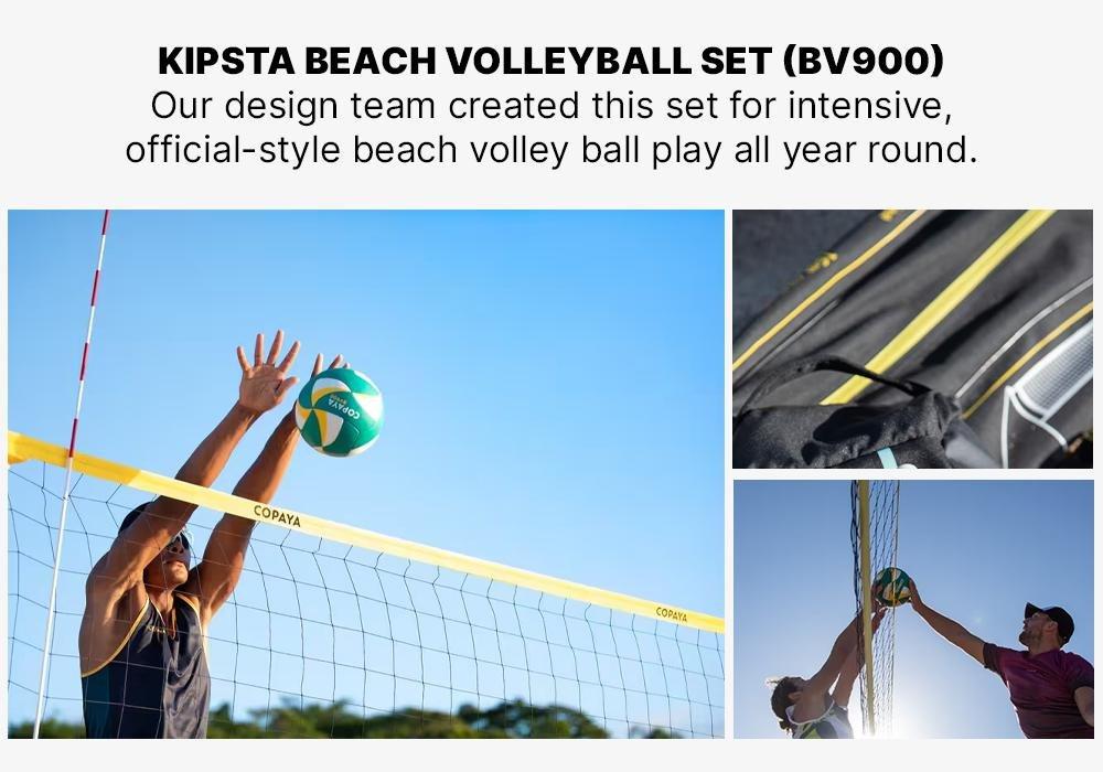 Official Beach Volleyball Set - Bv900, Yellow, No Color, large image number 18
