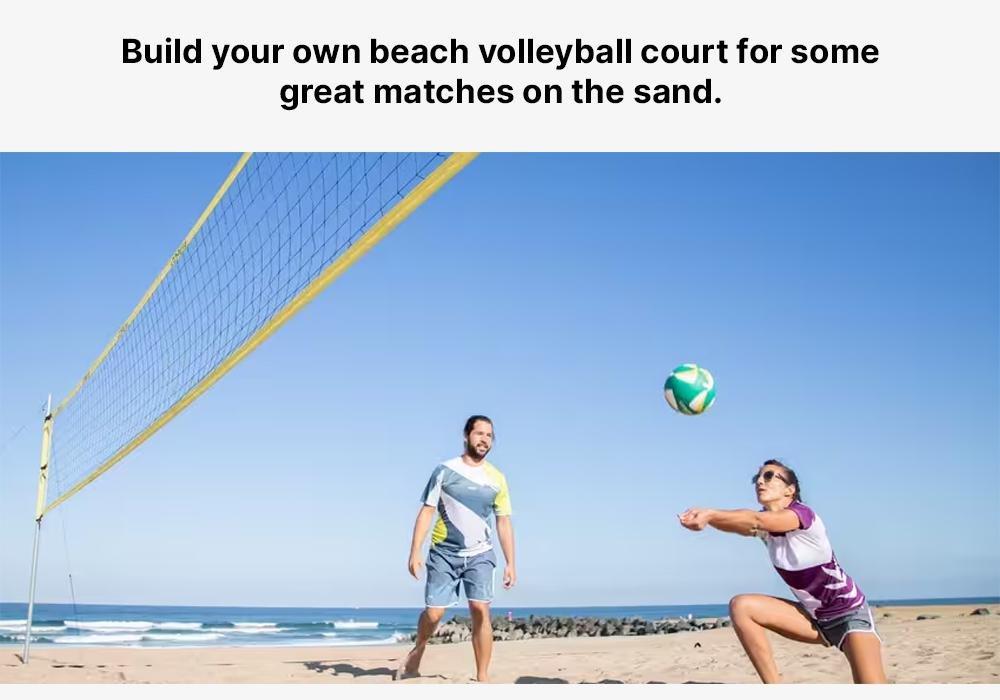 Official Beach Volleyball Set - Bv900, Yellow, No Color, large image number 19