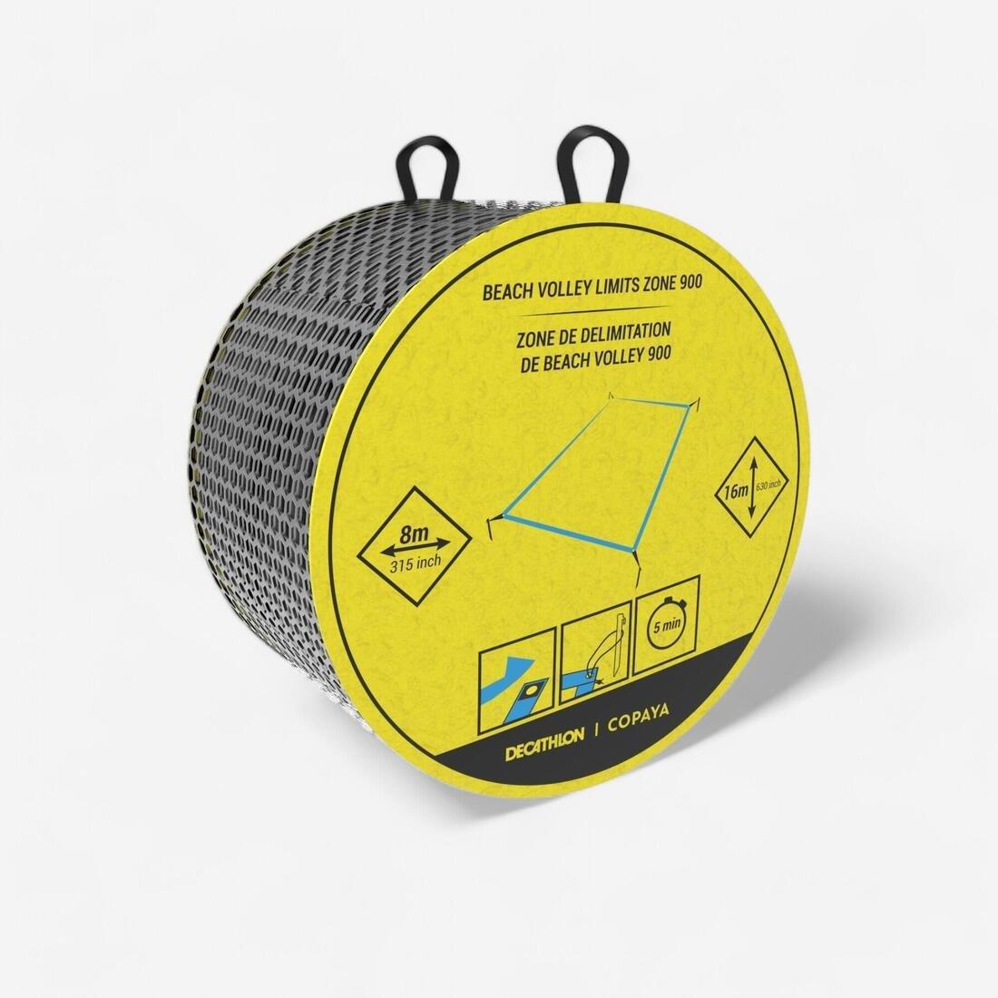 Beach Volleyball Markings Bv900, Black, No Color, large image number 0
