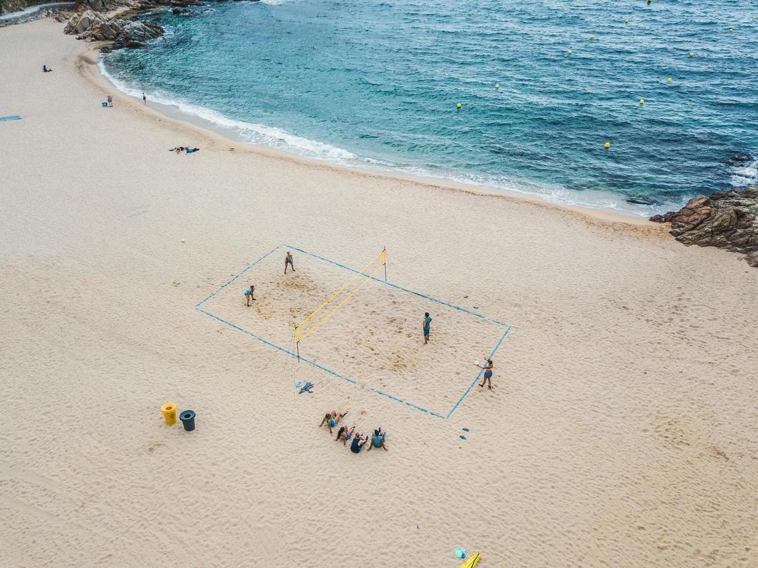 Beach Volleyball Markings - BV900, Black, No Color, large image number 5