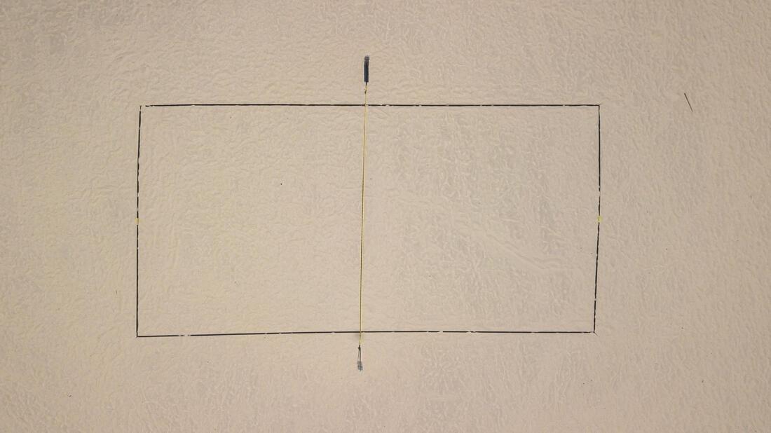 Beach Volleyball Markings - BV900, Black, No Color, large image number 13