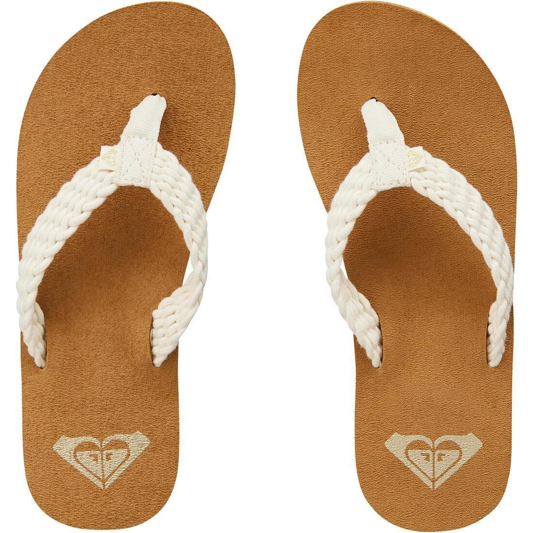 WOMEN'S FLIP-FLOPS PORTO White, beige, , large image number 1