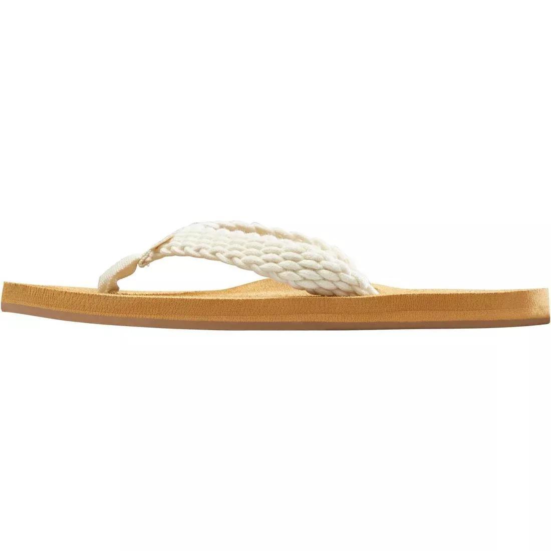 WOMEN'S FLIP-FLOPS PORTO White, beige, , large image number 3