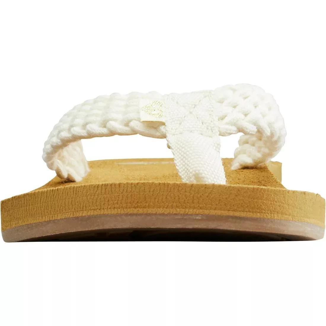 WOMEN'S FLIP-FLOPS PORTO White, beige, , large image number 4