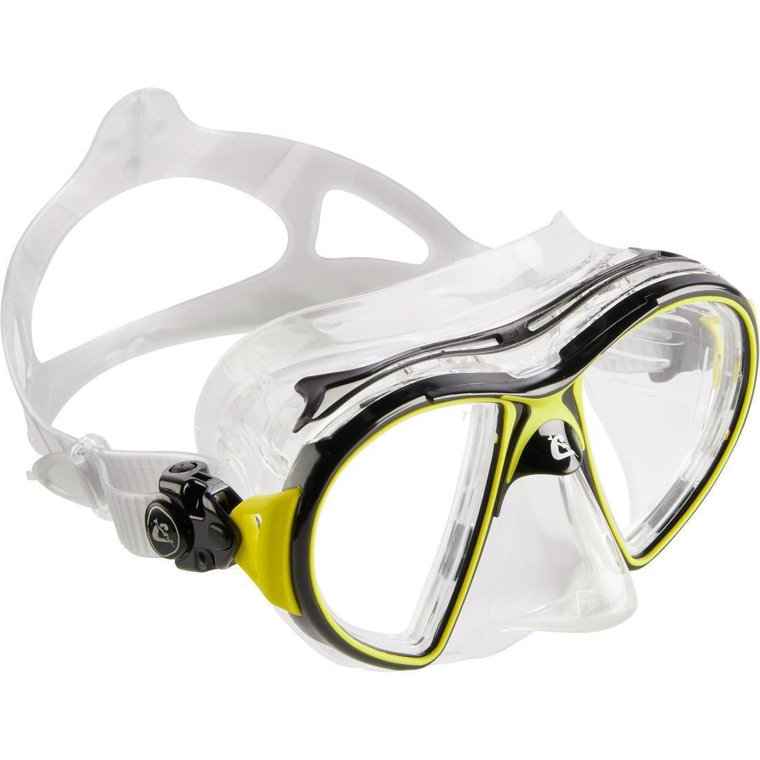 Air Crystal Diving Mask, Black, No Color, large image number 0